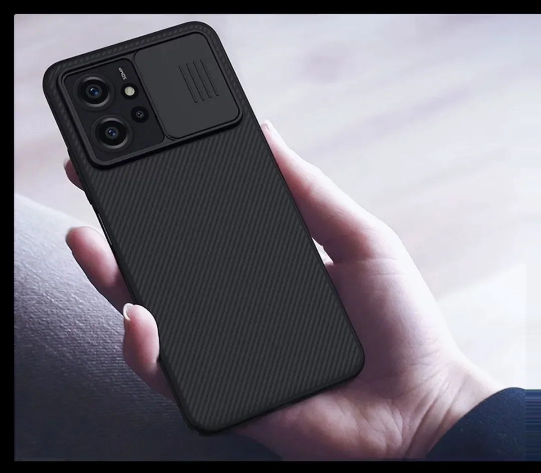 Nillkin CamShield Hoesje Xiaomi Redmi Note 12 4G - Zwart SH00064422