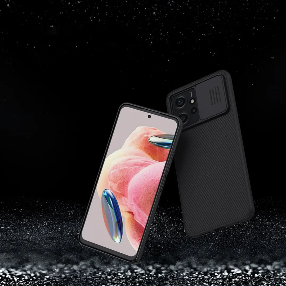 Nillkin CamShield Hoesje Xiaomi Redmi Note 12 4G - Zwart SH00064422