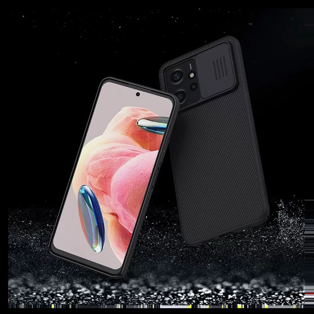 Nillkin CamShield Hoesje Xiaomi Redmi Note 12 4G - Zwart SH00064422