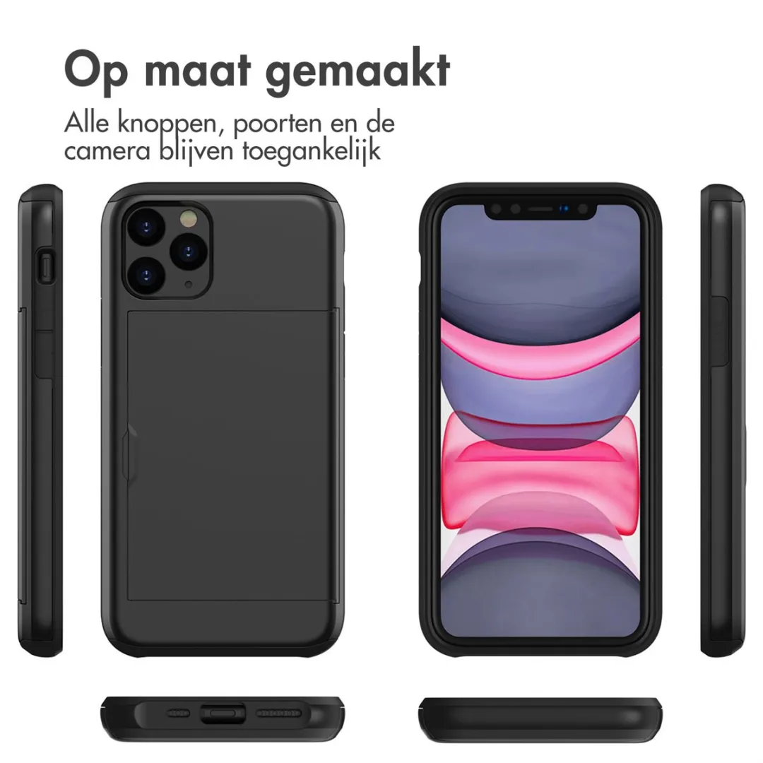 Imoshion Hoesje iPhone 11 Pro - 2 Pasjes - Zwart - afbeelding 6 van 6