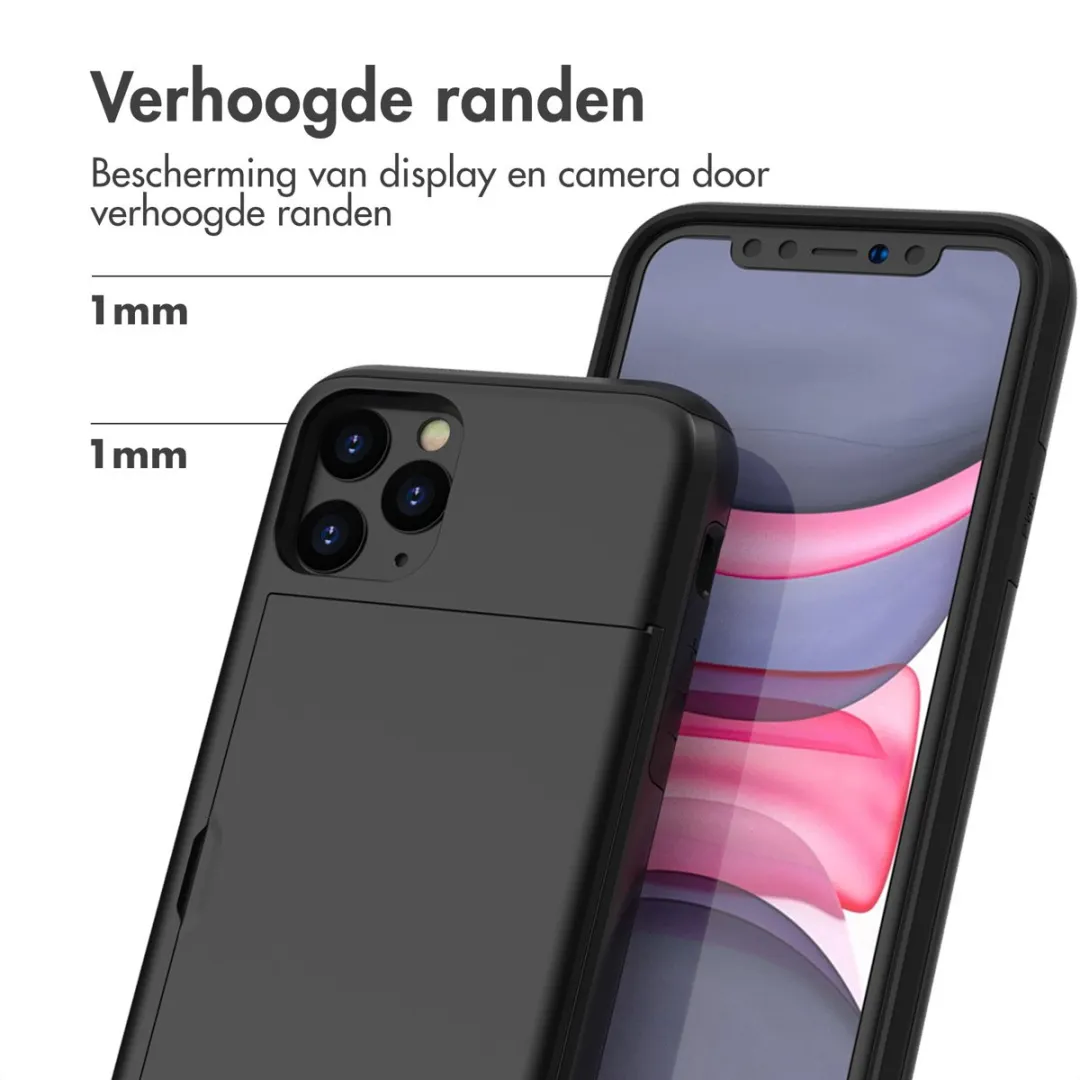 Imoshion Hoesje iPhone 11 Pro - 2 Pasjes - Zwart