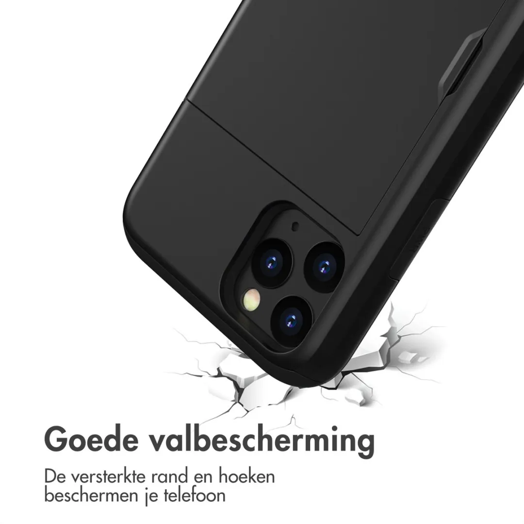 Imoshion Hoesje iPhone 11 Pro - 2 Pasjes - Zwart