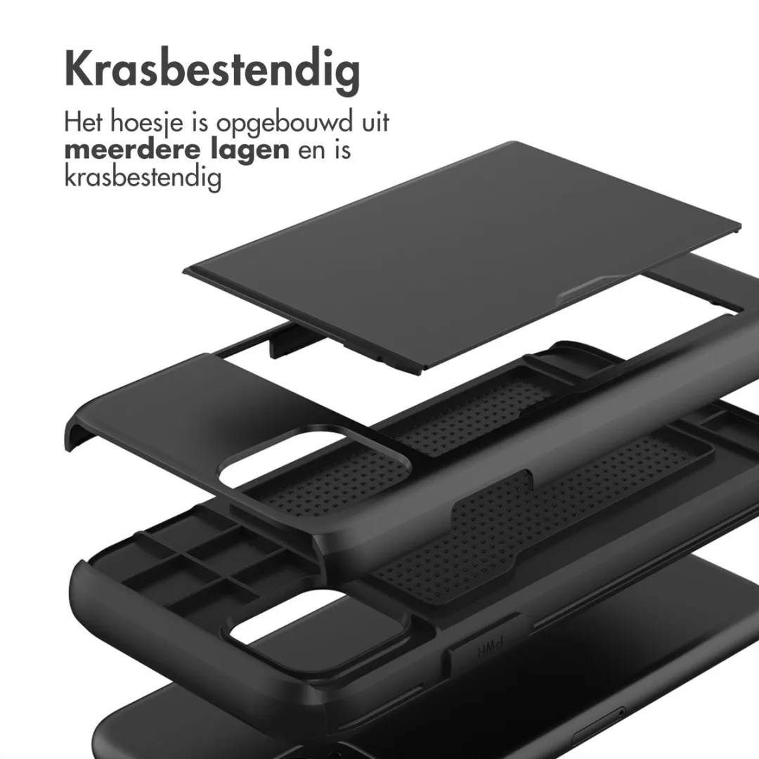 Imoshion Hoesje iPhone 11 Pro - 2 Pasjes - Zwart
