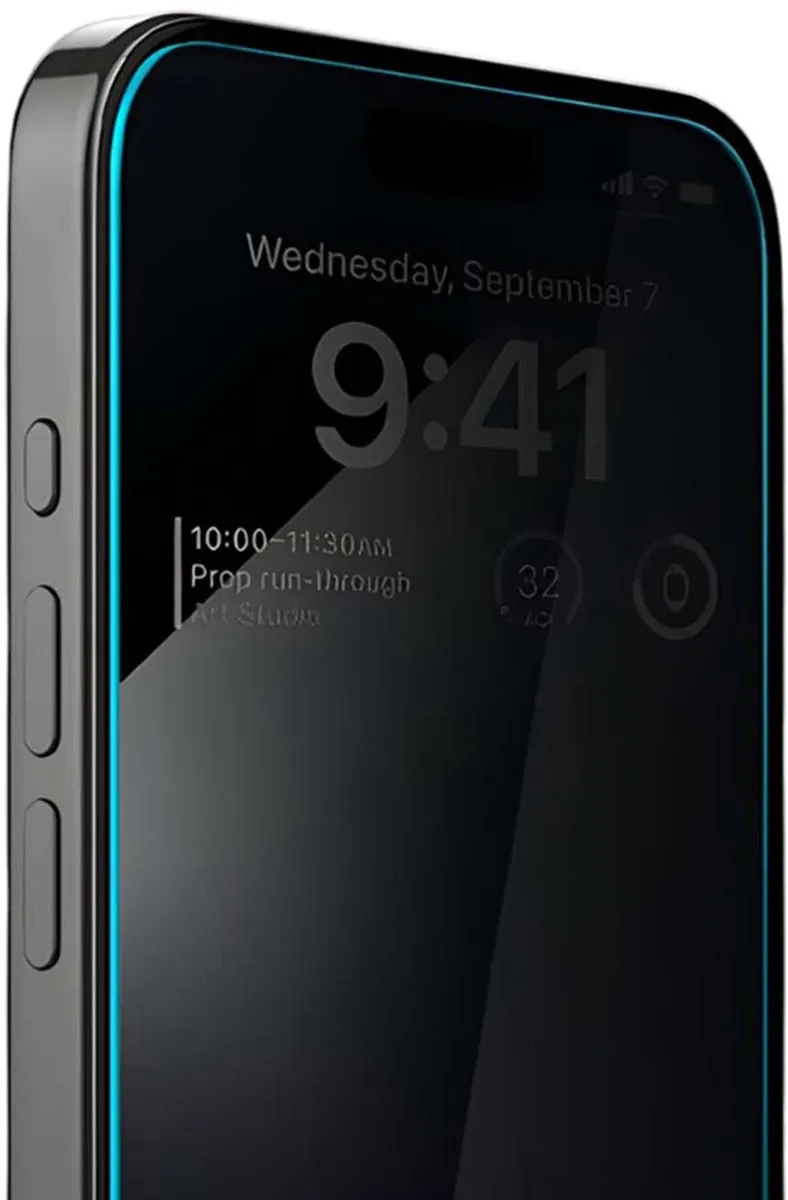 Spigen EZ Fit Privacy Screen iPhone 15 - Installatieset