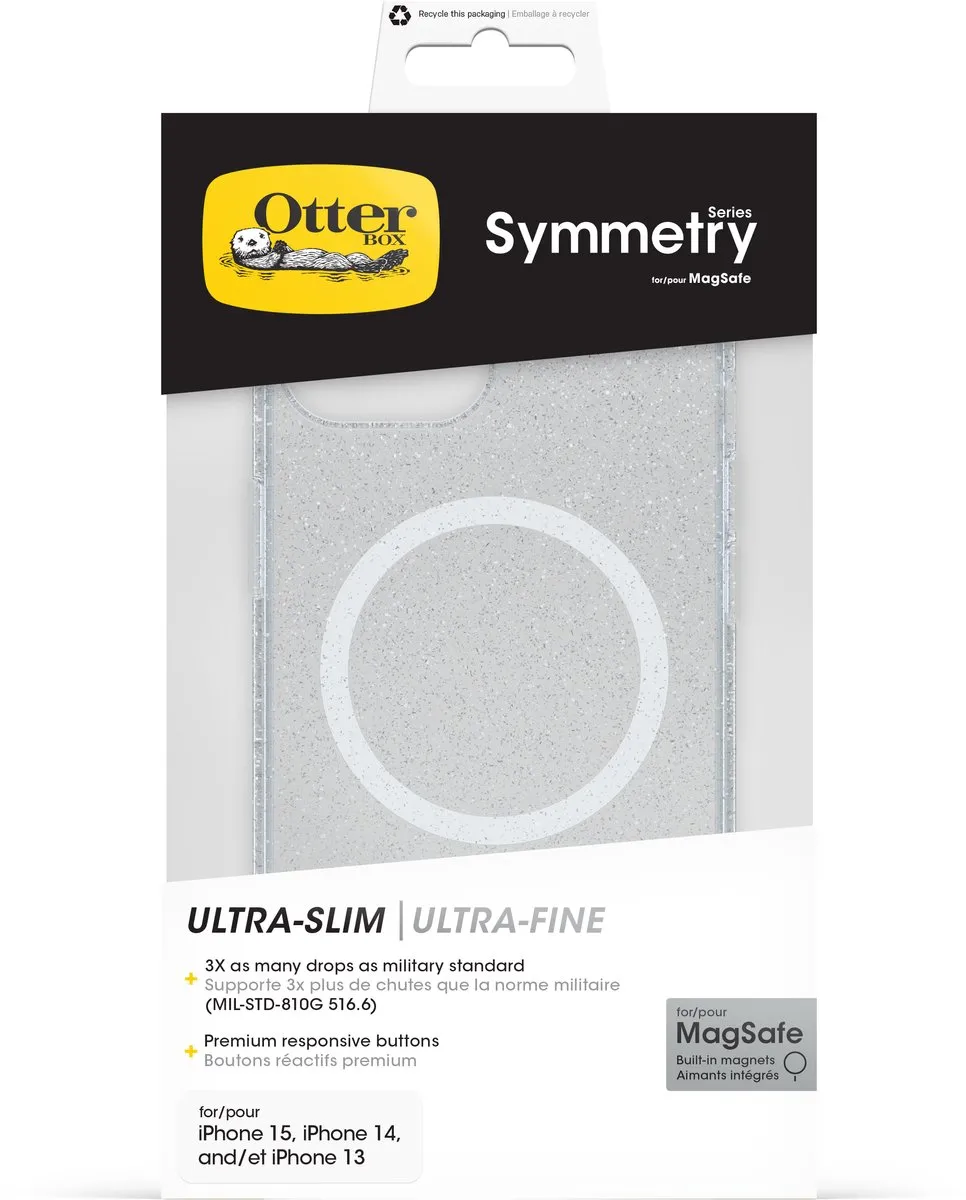 OtterBox Symmetry Clear MagSafe iPhone 13/14/15/16 - 77-98194