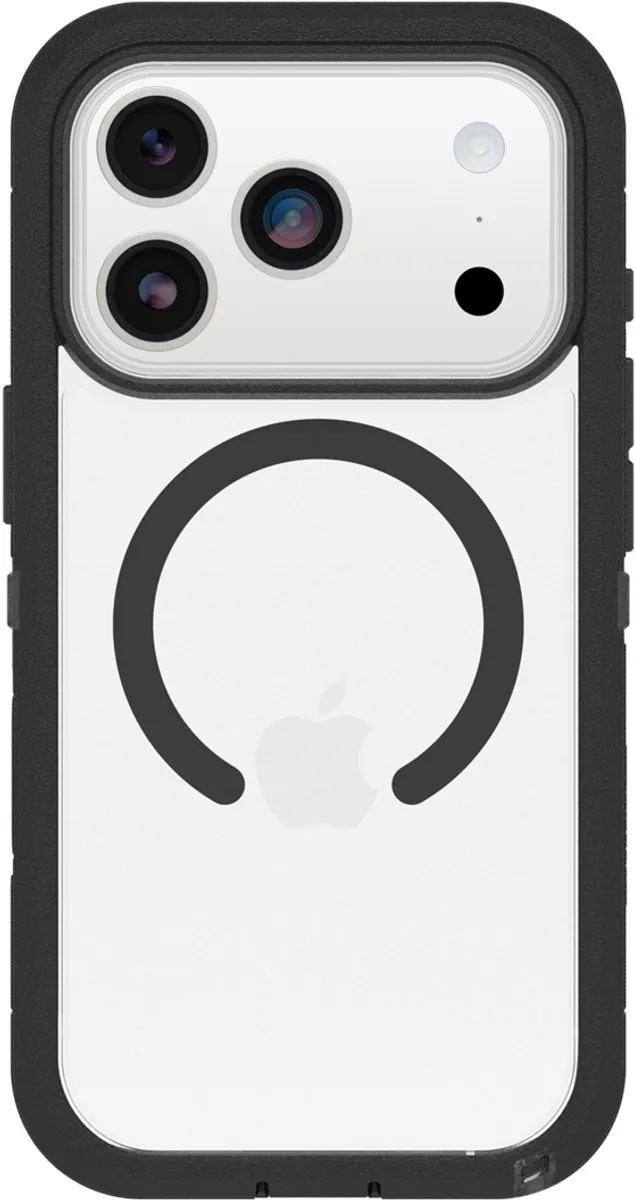 OtterBox Defender Pro 77-98516 iPhone 17 Pro Hoesje - Zwart/Wit