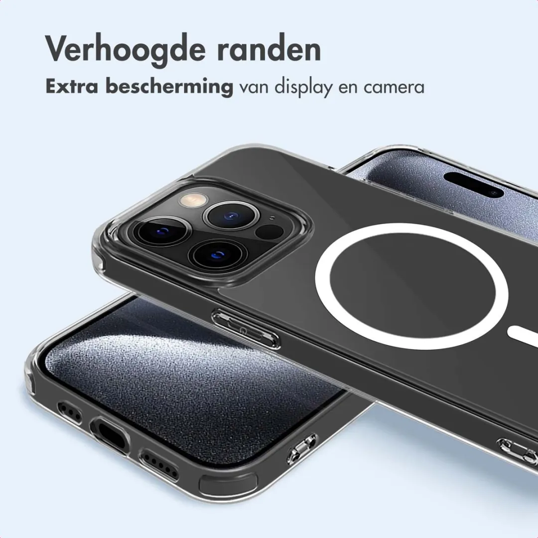 Imoshion Hoesje iPhone 15 Pro - Transparant MagSafe