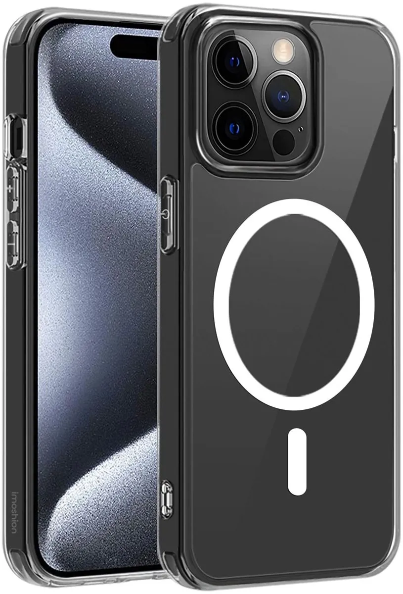 Imoshion Hoesje iPhone 15 Pro - Transparant MagSafe