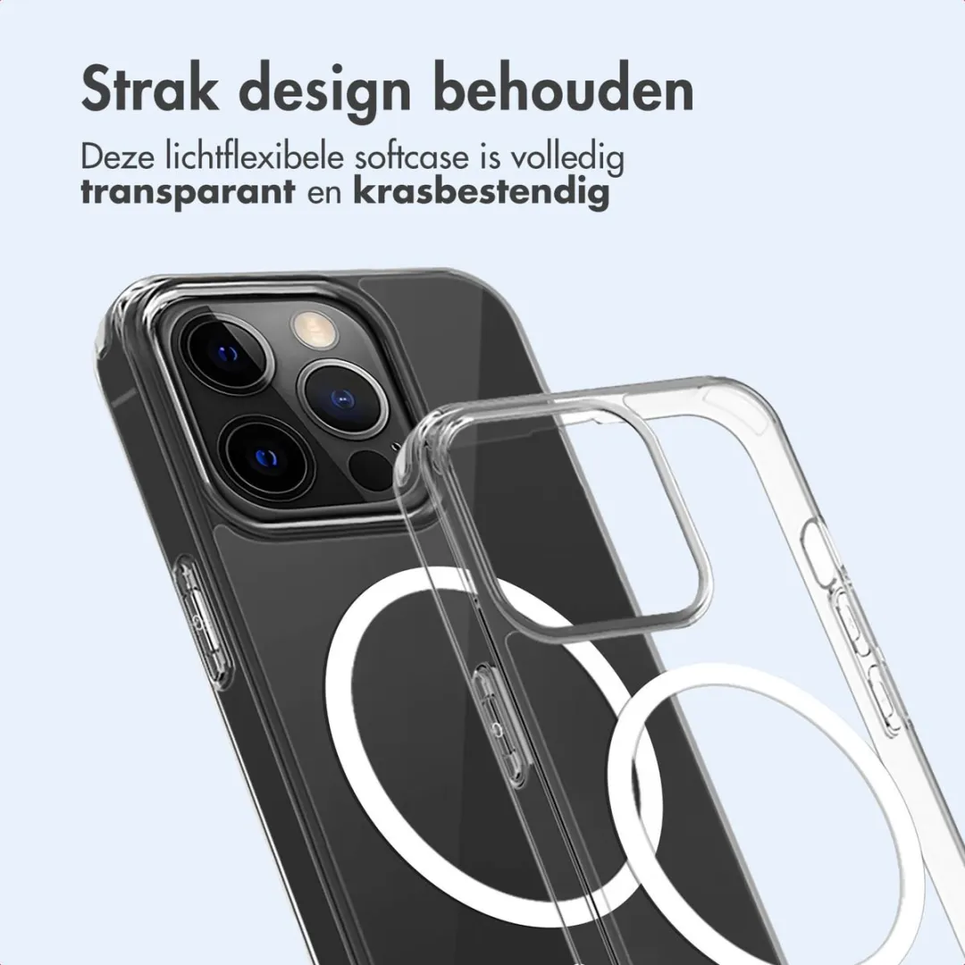 Imoshion Hoesje iPhone 15 Pro - Transparant MagSafe - afbeelding 6 van 6