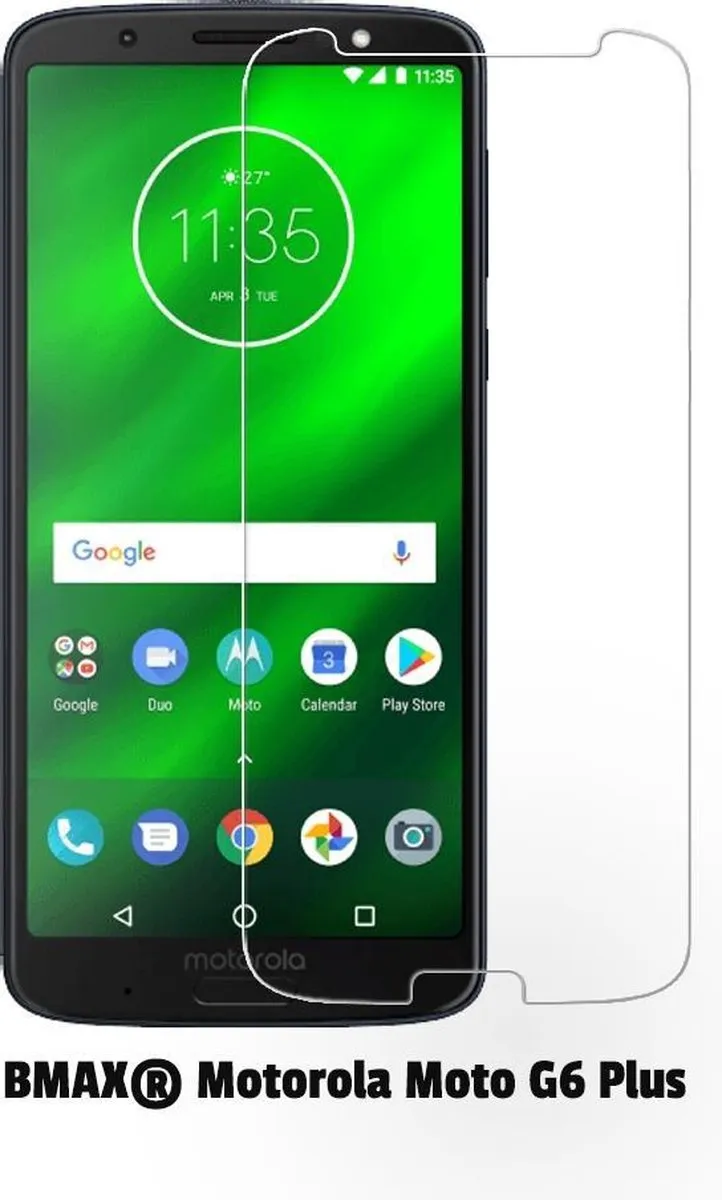 BMAX BM-71974395 Screenprotector - 2 Stuks - Motorola Moto G6 Plus