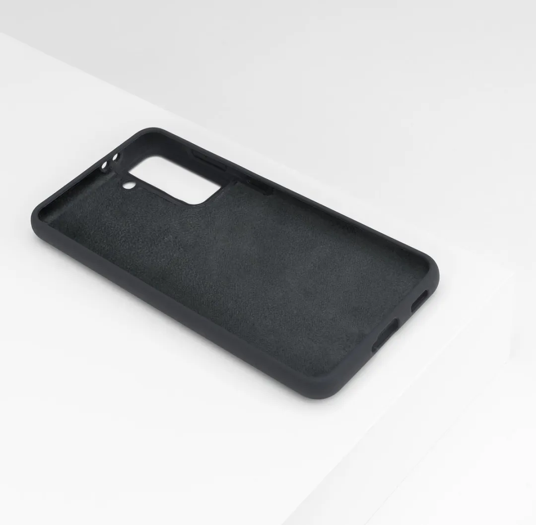 BMAX Siliconen Hoesje Samsung Galaxy S21 Plus - Antraciet