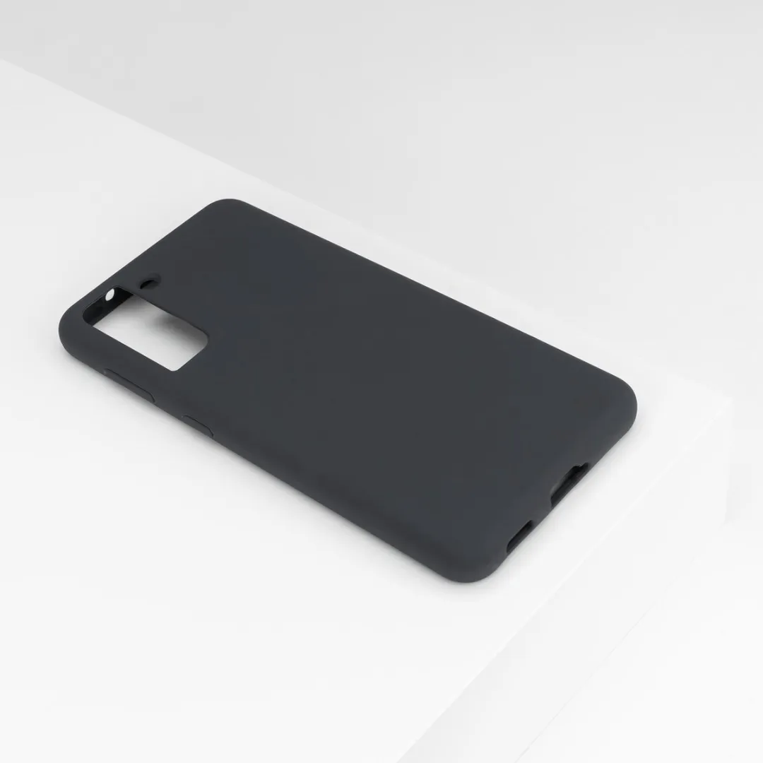 BMAX Siliconen Hoesje Samsung Galaxy S21 Plus - Antraciet