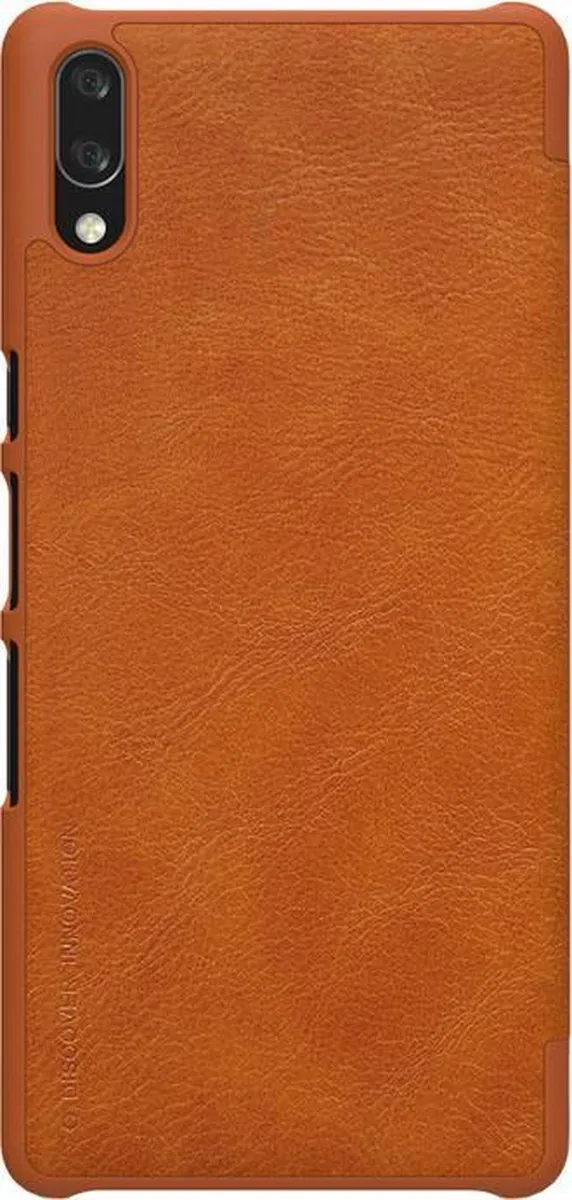 Nillkin Qin PU Leather Book Case Sony Xperia L3 - Bruin - afbeelding 2 van 4