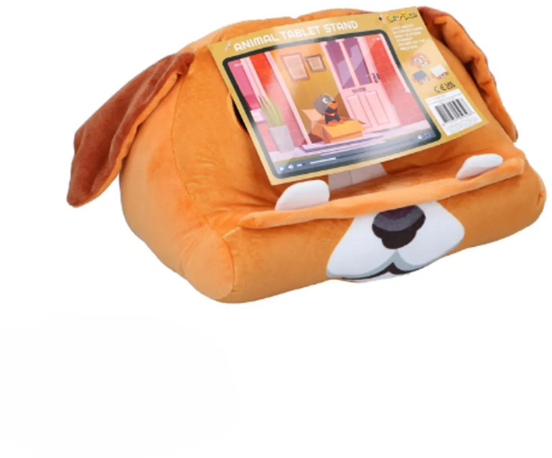 Eddy Toys Animal Tabletstand Hond - Oranje/Wit