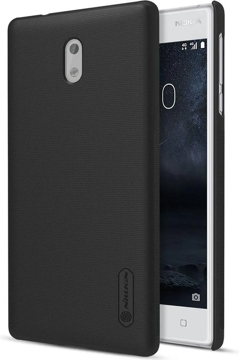 Nillkin Super Frosted Shield Backcover Nokia 3 - Zwart