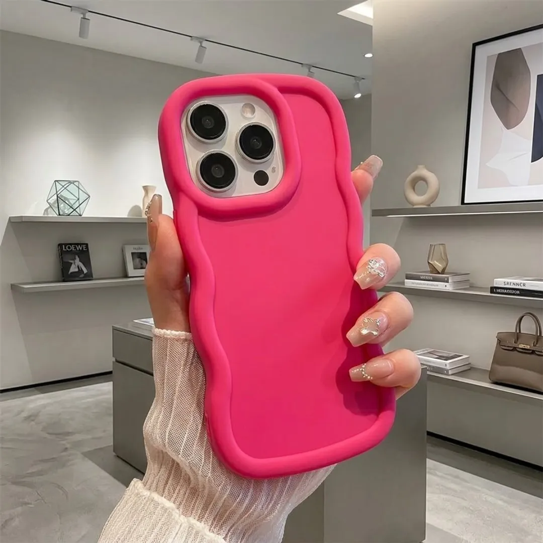 NUVEX iPhone 16 Pro Max Siliconen Hoesje Set - 6 Stuks - Mintgroen/Zwart/Roz - afbeelding 6 van 6