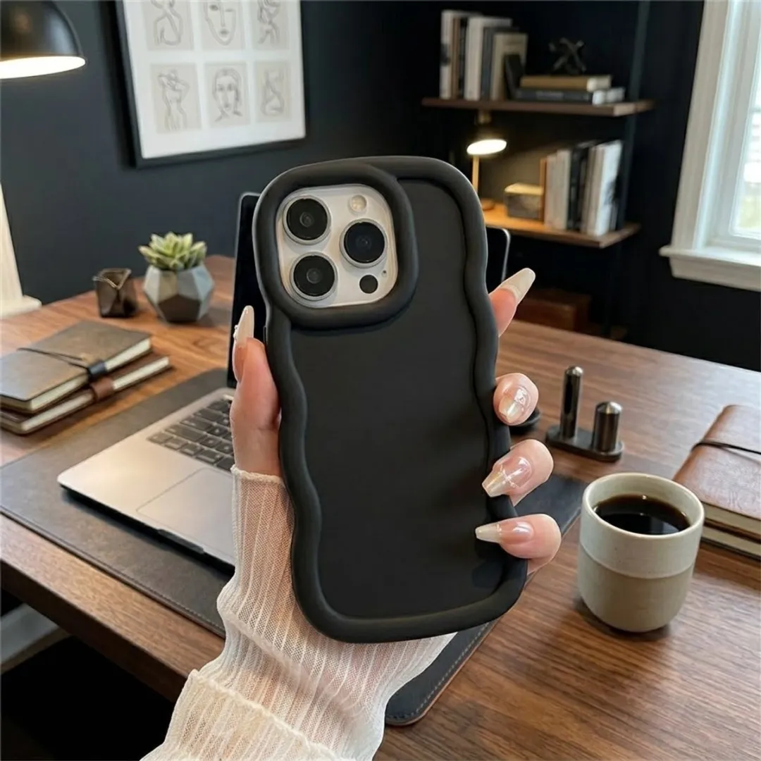 NUVEX iPhone 16 Pro Max Siliconen Hoesje Set - 6 Stuks - Mintgroen/Zwart/Roz