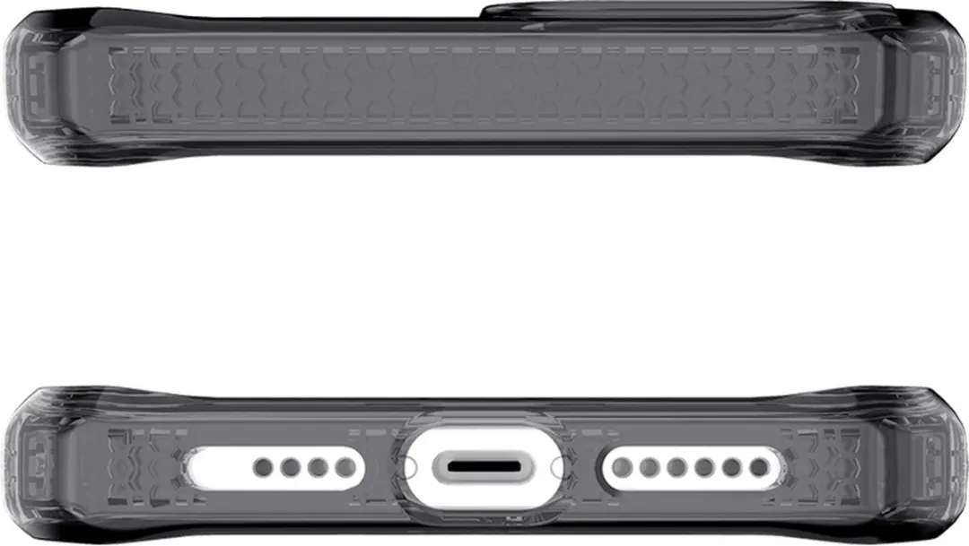 ITSKINS Spectrum Clear iPhone 13 Pro Hoesje - Transparant Zwart