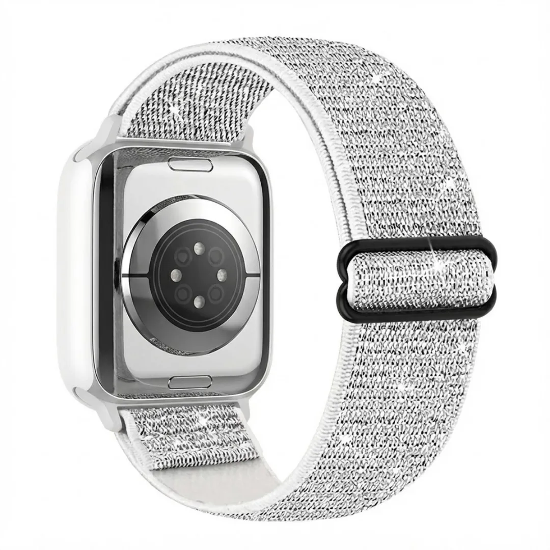 NUVEX Zilver Nylon Apple Watch Band