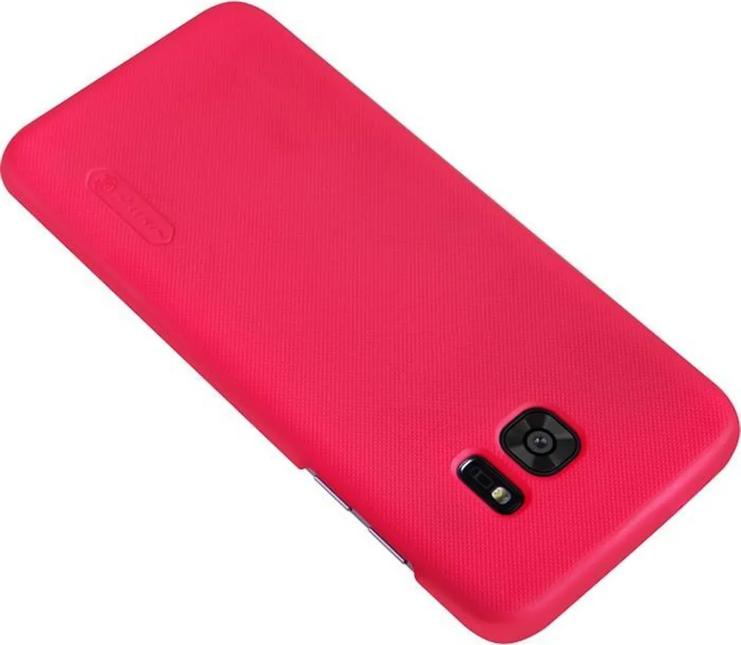 Nillkin Super Frosted Back Cover Samsung Galaxy S7 Edge - Rood - afbeelding 5 van 6