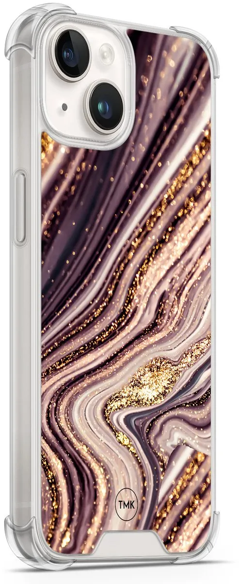 Casevibes iPhone 14 Shockproof Hoesje A/i14/S/026 - Roze Goud