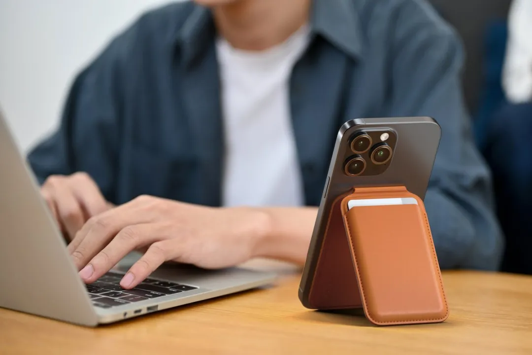 Satechi ST-VLWO Magneet Wallet Stand - Oranje - afbeelding 6 van 6