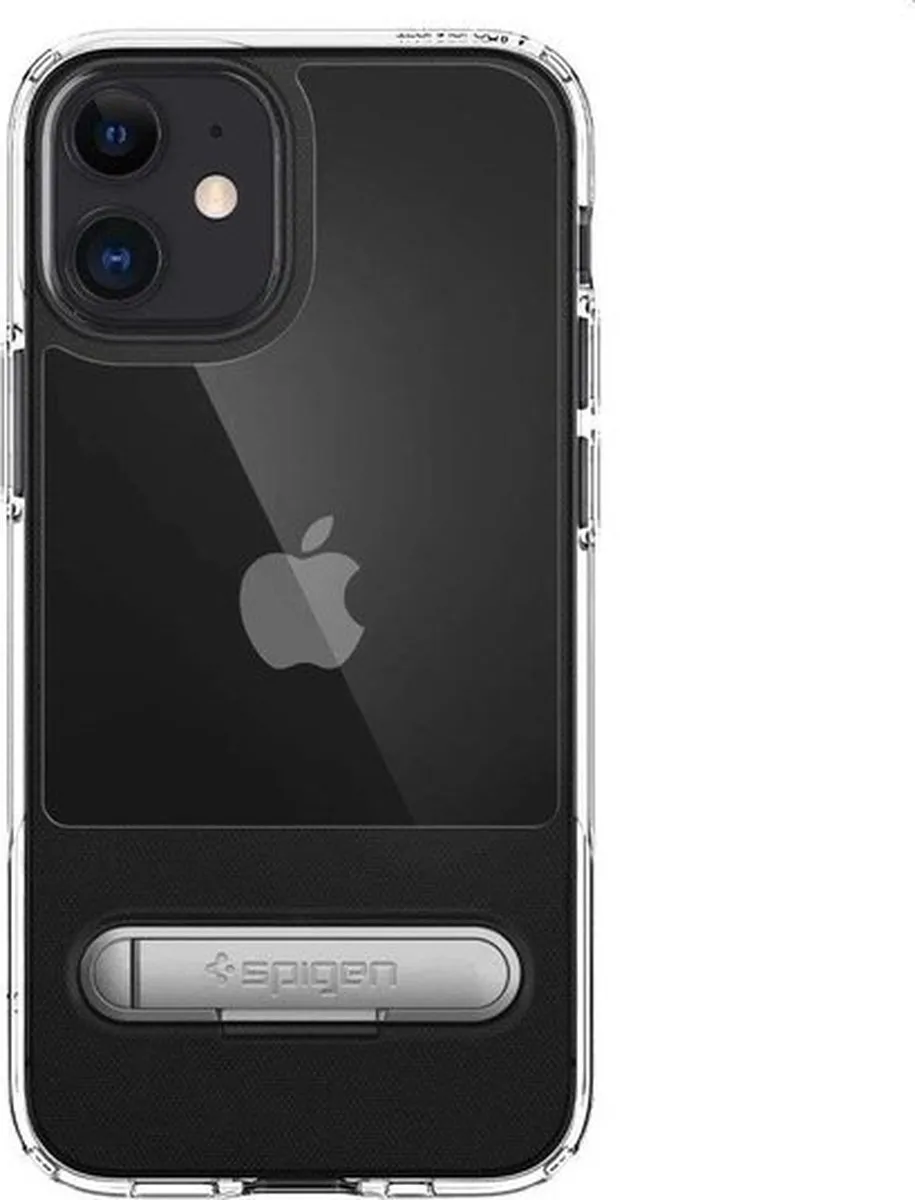 Spigen Slim Armor PU Air Cushion iPhone 12 Mini - ACS01553 - Transparant - afbeelding 3 van 6