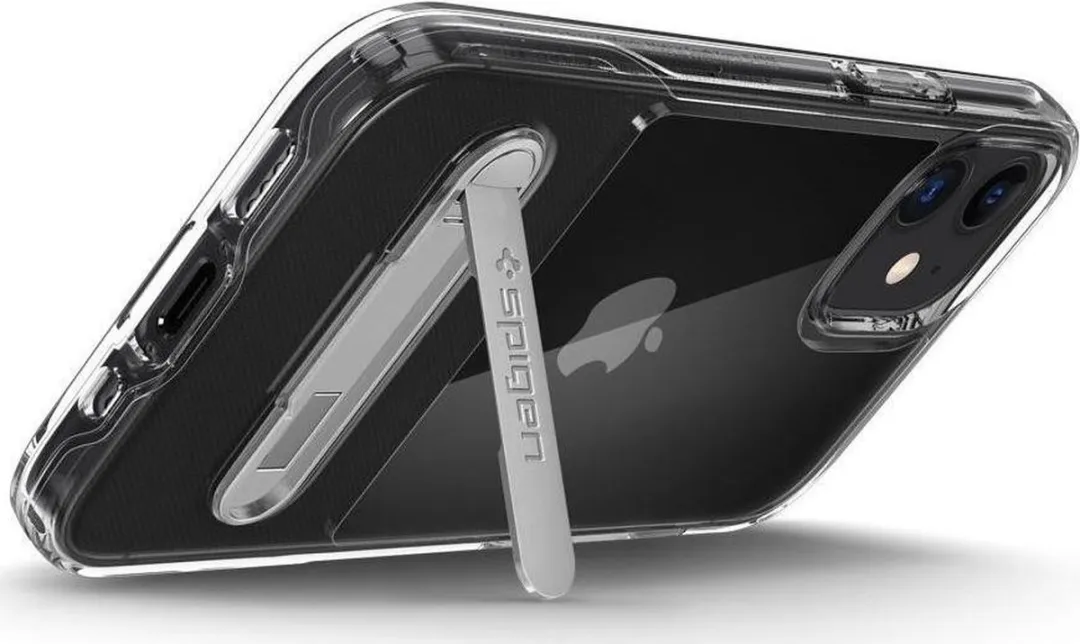 Spigen Slim Armor PU Air Cushion iPhone 12 Mini - ACS01553 - Transparant - afbeelding 4 van 6