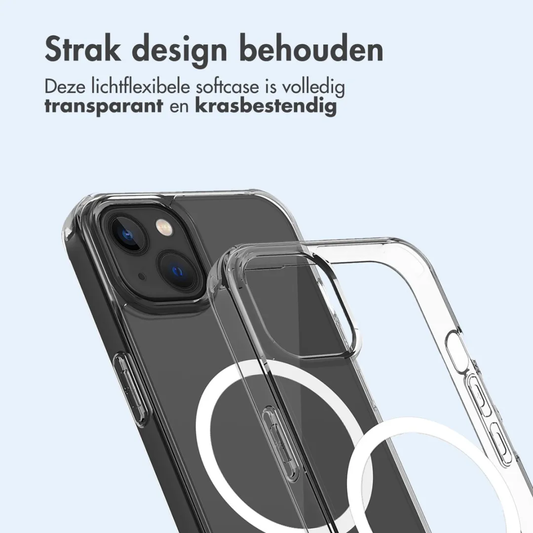 Imoshion Hoesje iPhone 13 Mini - Transparant met MagSafe Ring - afbeelding 6 van 6