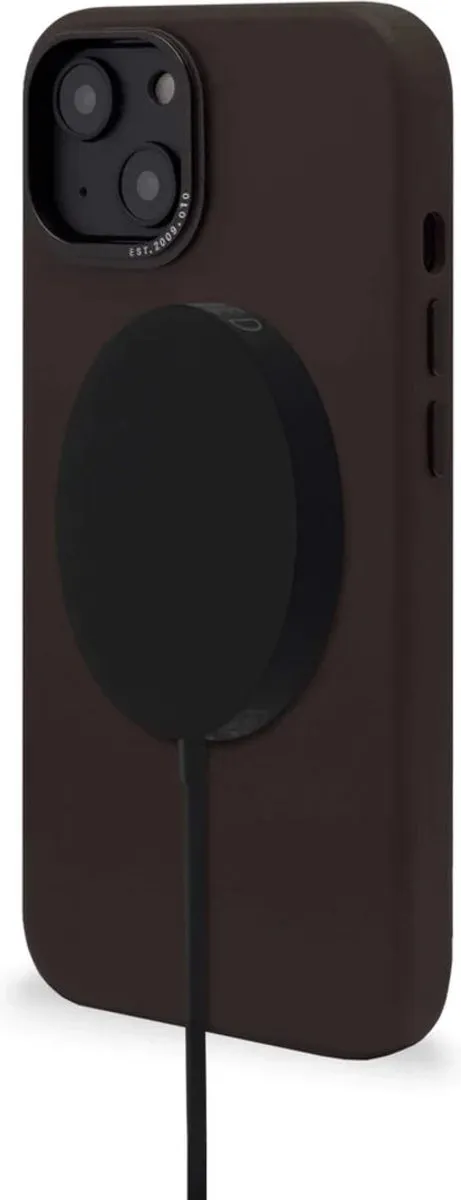 Decoded Leren Back Cover D23IPO14BC1CHB - iPhone 14/13 - Donker Bruin