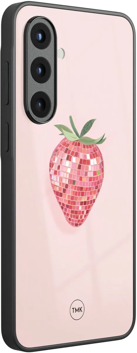 Casevibes Hoesje Samsung Galaxy A56 Disco Aardbei - Roze