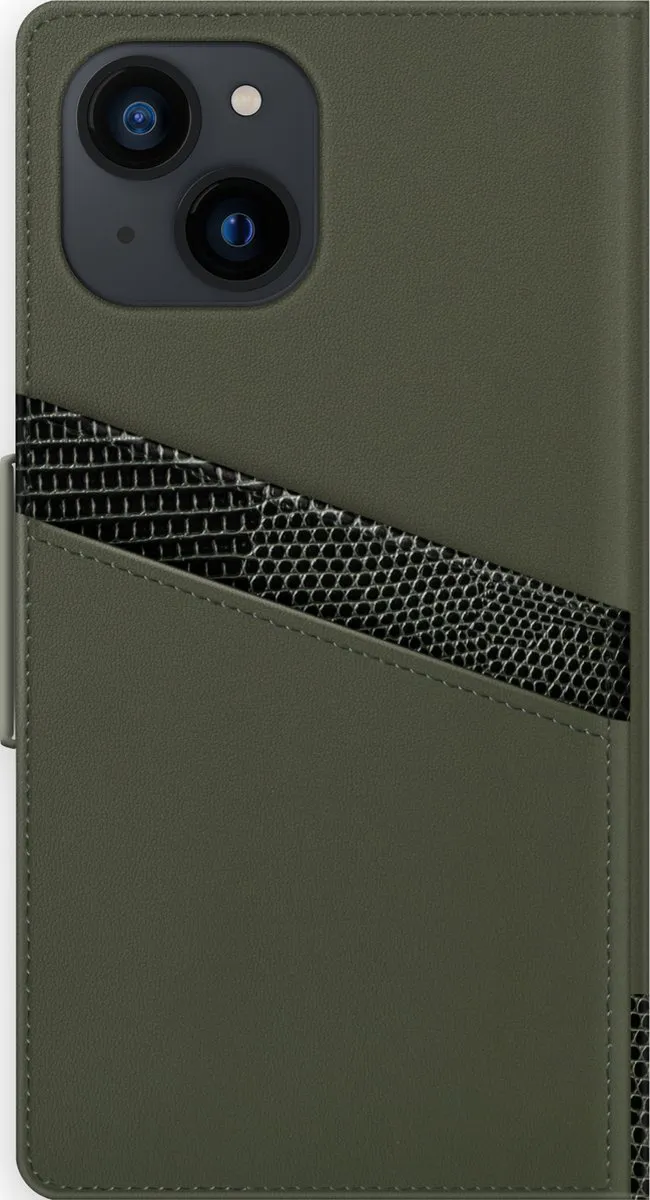 iDeal of Sweden Unity Wallet iPhone 13 Metal Woods - 3 Pasjes