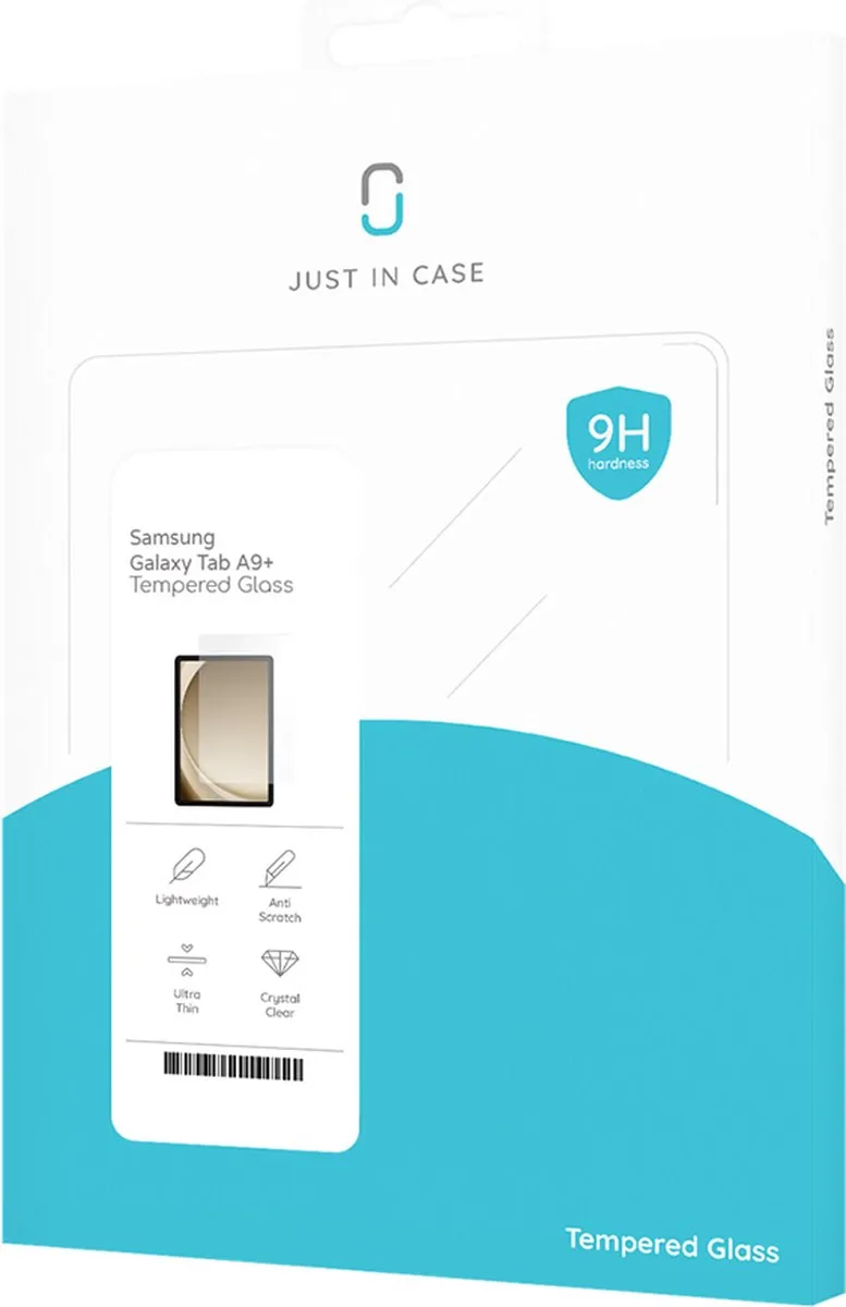 Just in Case Cazy Screenprotector Samsung Galaxy Tab A9+ - 2 Stuks