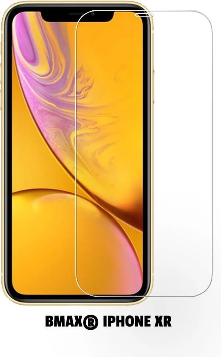 BMAX iPhone XR Glazen Screenprotector 2 Stuks