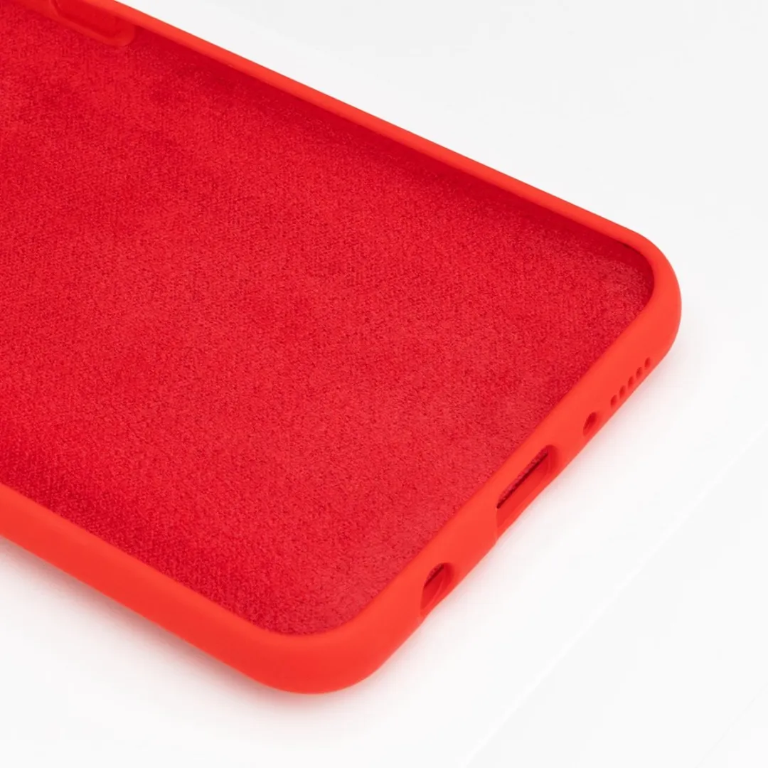 BMAX Siliconen Hoesje Samsung Galaxy A50 - Rood
