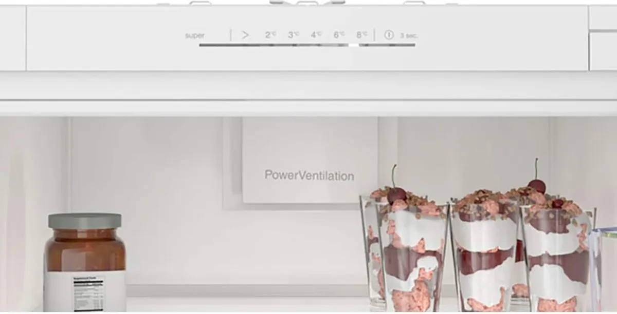 Bosch KIR81NSE0 Inbouw Koelkast 310L - 6 Plateaus - Wit