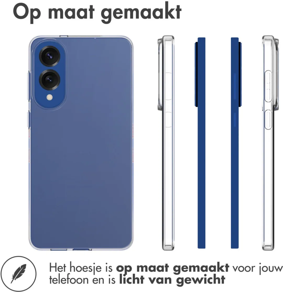 Accezz Hoesje Samsung Galaxy S25 Edge - Transparant