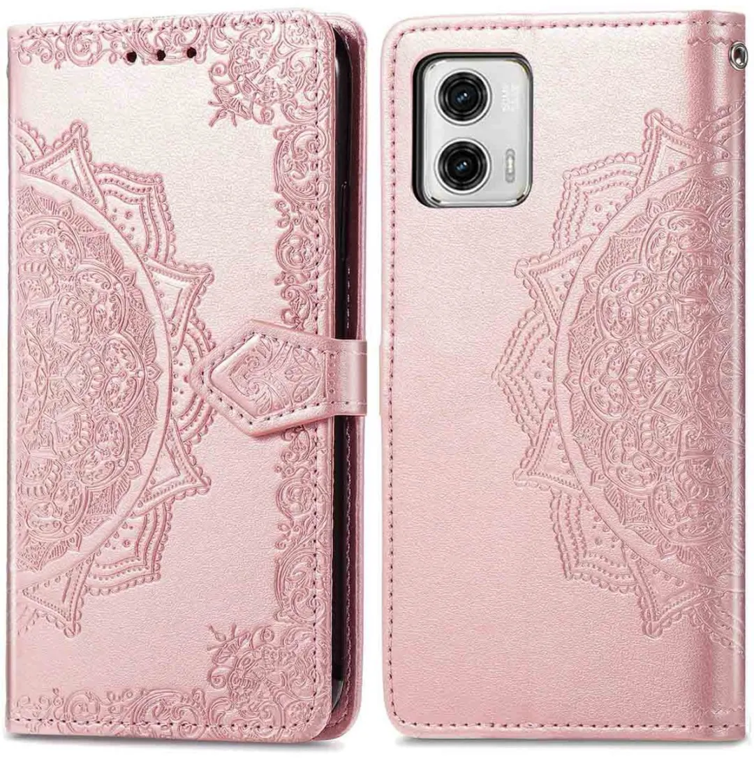 Imoshion Moto G73 Hoesje Rosé Goud