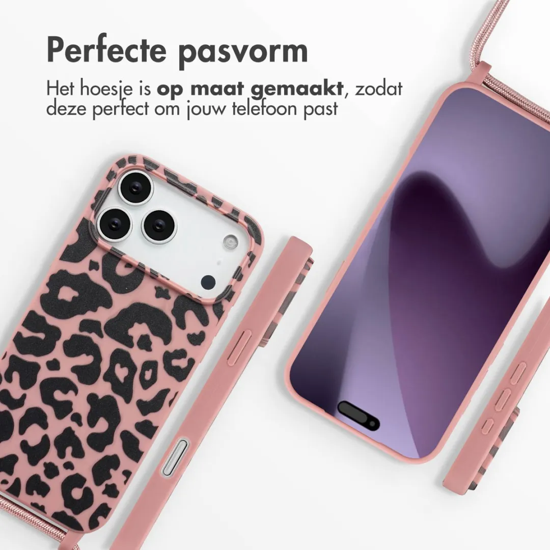 Imoshion iPhone 17 Pro Max Hoesje - Animal Pink
