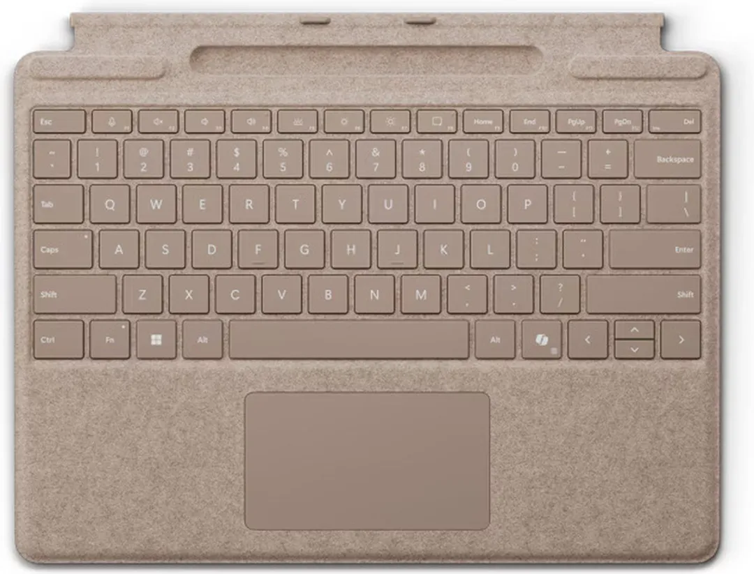 Microsoft Surface Pro Toetsenbord 8XA-00151 - Penopslag - Dune