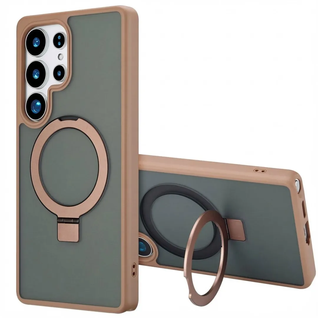 Accezz Hoesje Samsung Galaxy S25 Ultra Magnetische Ring