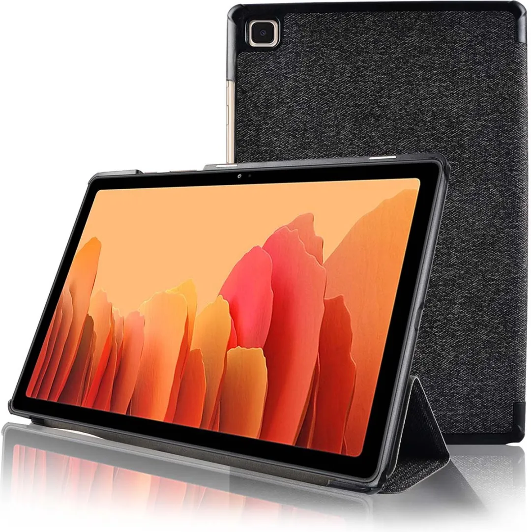 Nedis TCVR10006GY Folio Hoes Samsung Galaxy Tab A7 10.4" - Grijs/Zwart - afbeelding 6 van 6