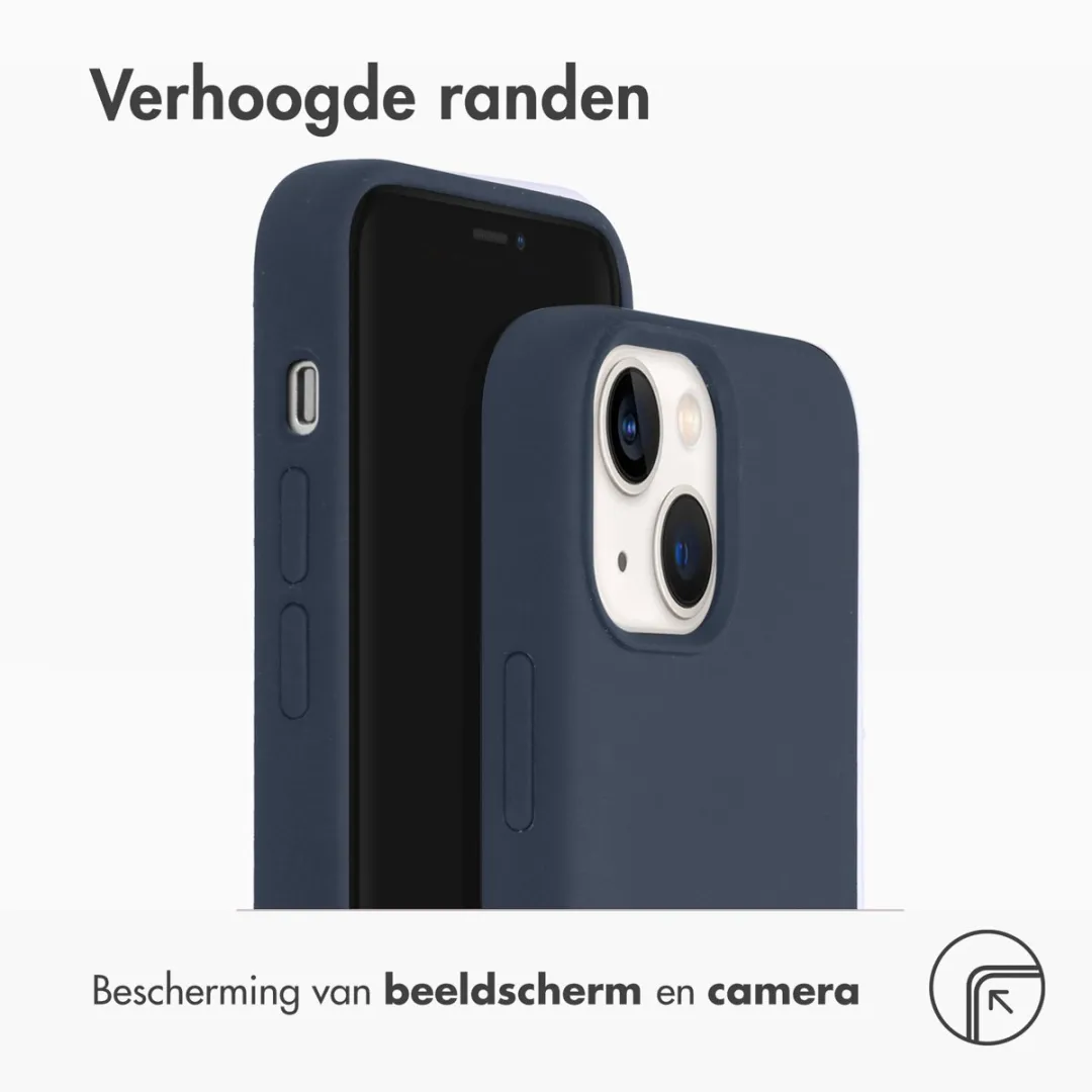 Accezz Hoesje iPhone 13 Mini MagSafe Donkerblauw