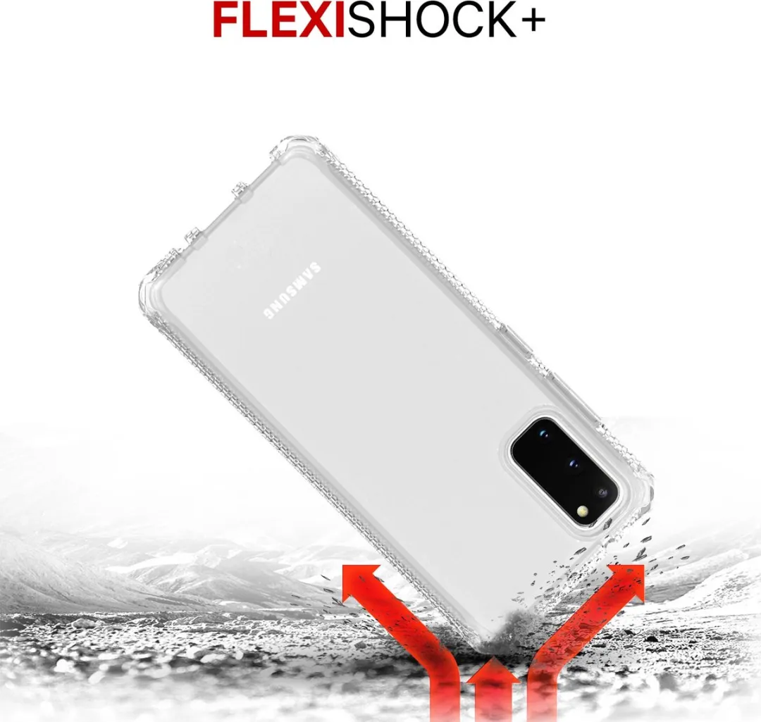 Itskins Spectrum Cover Samsung Galaxy S20 - Level 2 Transparant - afbeelding 6 van 6