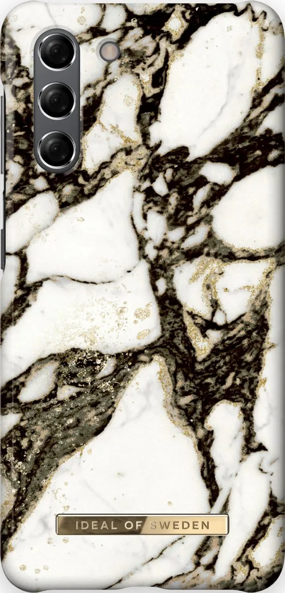 iDeal of Sweden Galaxy S21 Hoesje - Calacatta Golden Marble - afbeelding 6 van 6