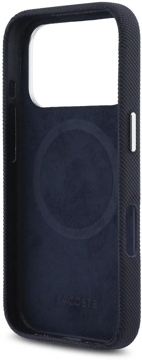 Lacoste Hoesje iPhone 17 Pro MagSafe - Navy - afbeelding 6 van 6