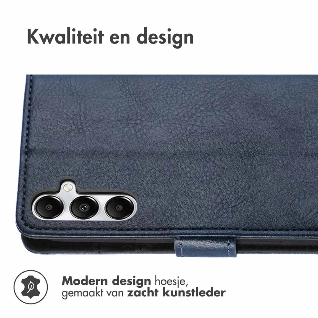 Imoshion Bookcase Hoesje Samsung Galaxy S24/S25 - 3 Pasjes - Donkerblauw