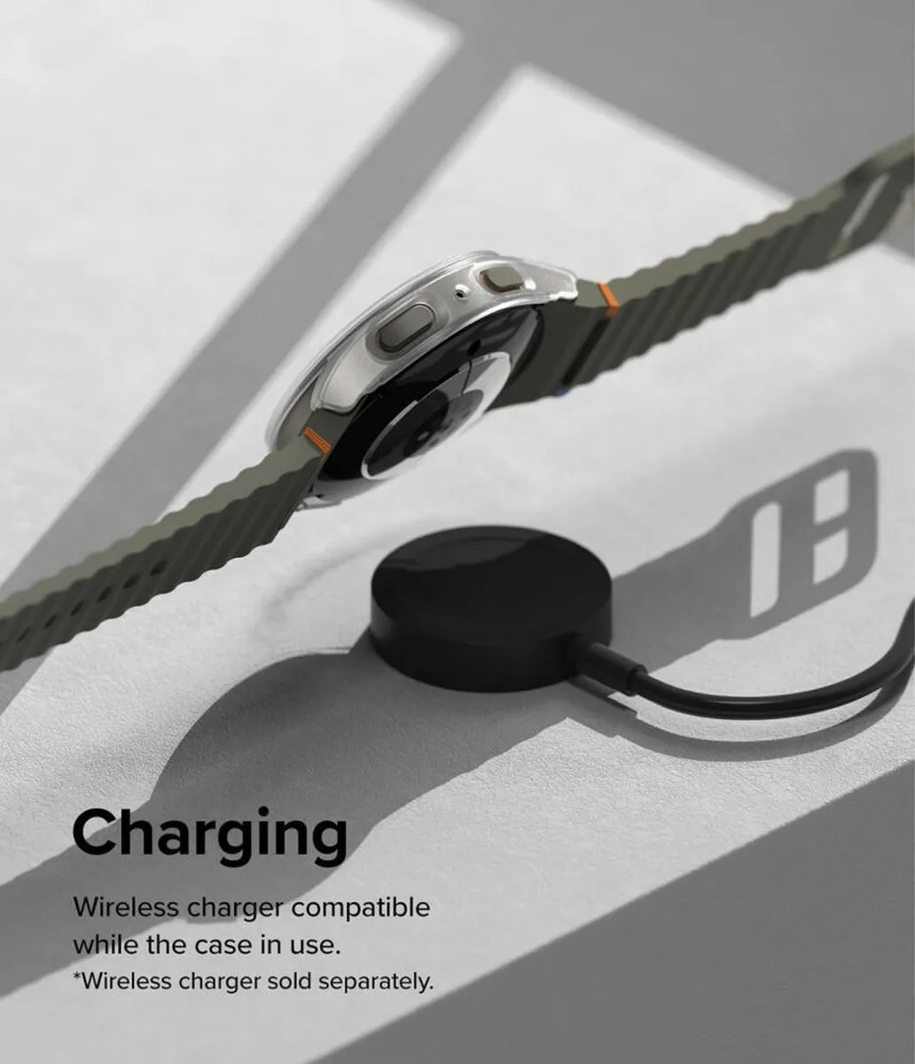 Ringke Slim+Glass Galaxy Watch 7 44mm - Hoesje + Schermbeveiliging - 2 Stuks