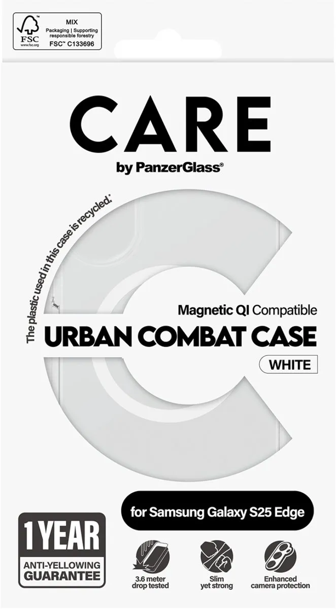 PanzerGlass Case Care Urban Combat Zwart - 5715685025488