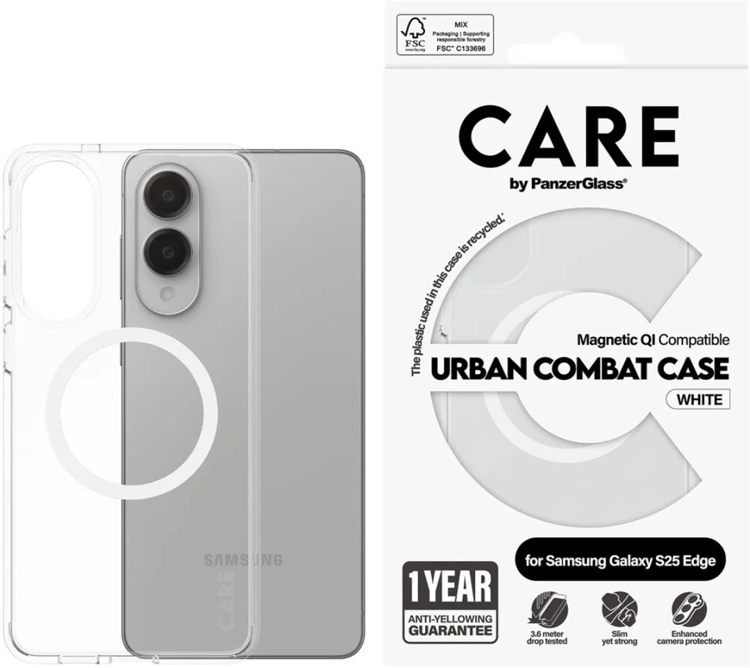 PanzerGlass Case Care Urban Combat Zwart - 5715685025488